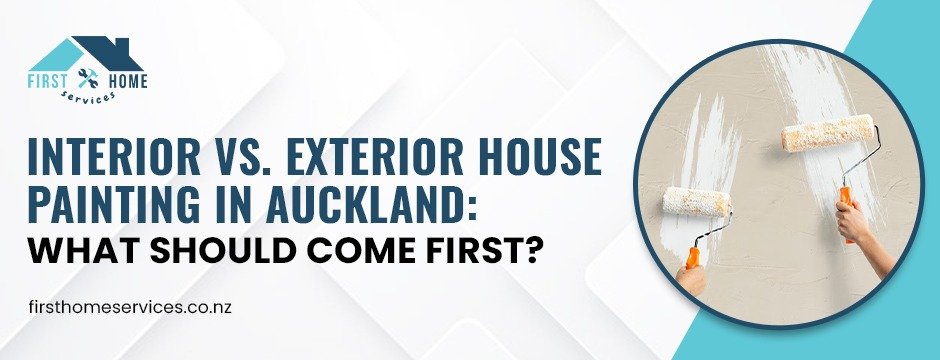 Interior vs. Exterior House Painting in Auckland
